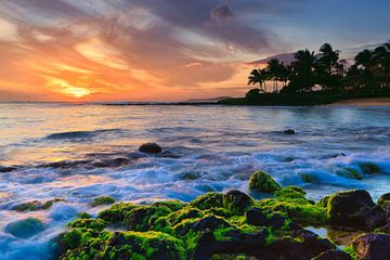 Brennecke’s Beach, Kauai, Hawaii van Henk Meijer Photography