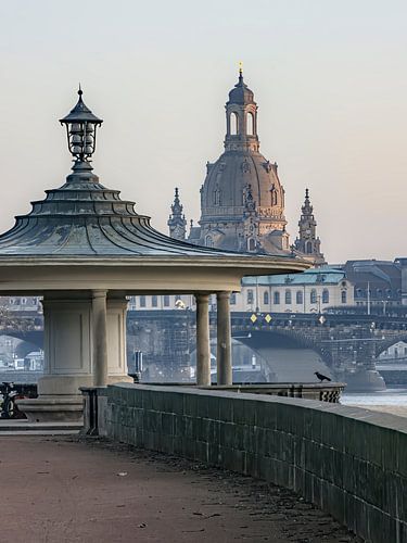 Japanese Pavilion and Dresden's Frauenkirche