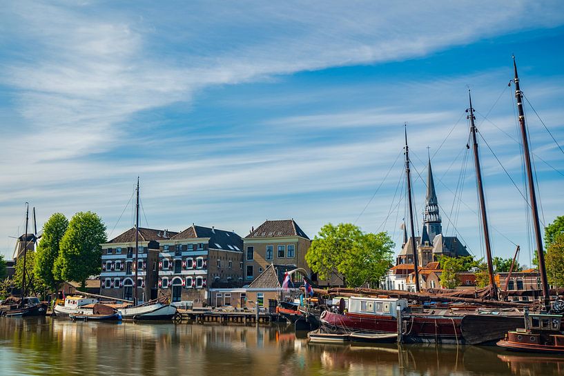 Museumhaven Gouda Summer by Daan van Vloten