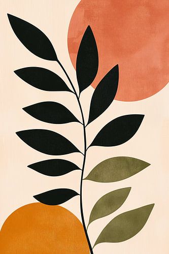 Abstract Leaf at Twilight ii