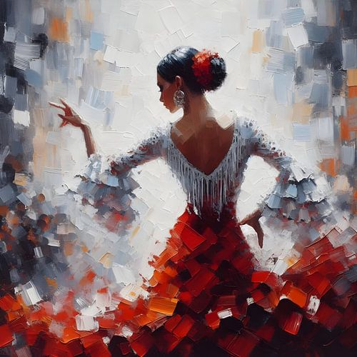 Rouge Flamenco Blanc