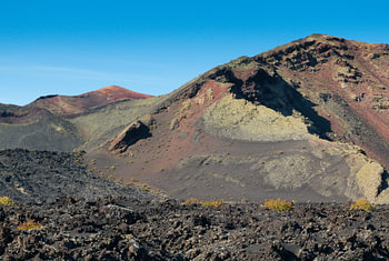 Vulkanische Landschaft, Lanzarote.