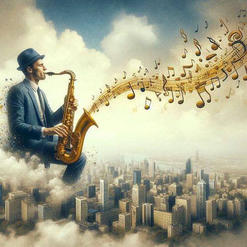 Overal klinkt muziek