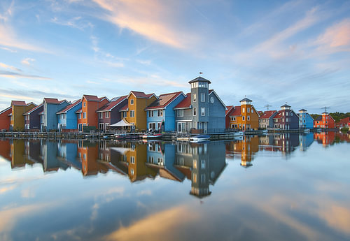 Colorful Reflections at Reitdiephaven