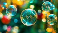 Colourful bubbles
