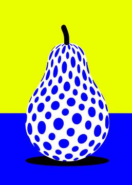 Polka Dot Pear by Art Kingdom
