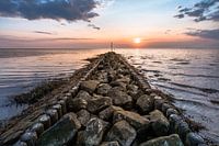 Buhne op Sahlenburg strand