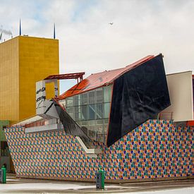 The Groninger Museum in winter by Patricia Hofmeester