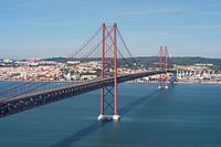 De Ponte de 25 Abril als lange belichting - Mooi Lissabon