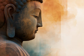 Beruhigender Buddha – Ruhe von Bert Nijholt