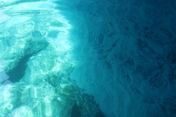 Licht Blauw Water van Zakynthos