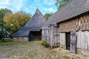 Saxon farmhouse in Orvelte (Drenthe)