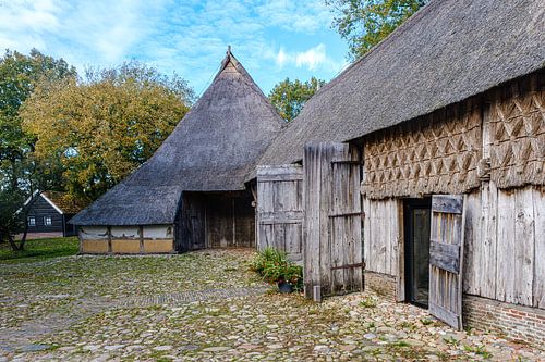 Saxon farmhouse in Orvelte (Drenthe)