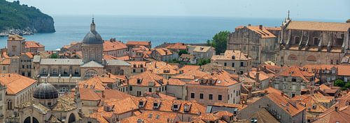 Panoramic view of Dubrovnik, Croatia