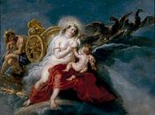 Der Ursprung der Milchstraße, Peter Paul Rubens von Meesterlijcke Meesters Miniaturansicht