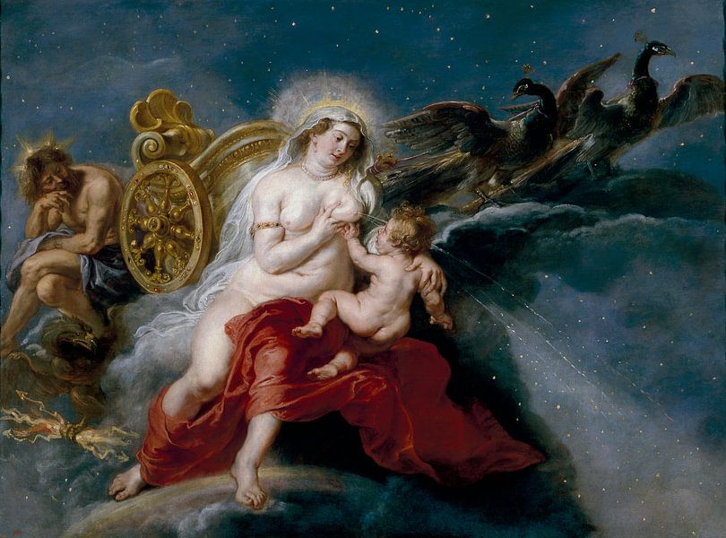 Der Ursprung der Milchstraße, Peter Paul Rubens von Meesterlijcke Meesters
