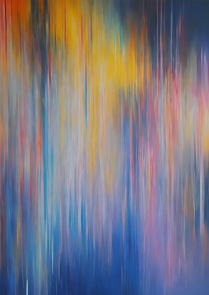 Abstract painting "Emily in Paris" by Studio Allee