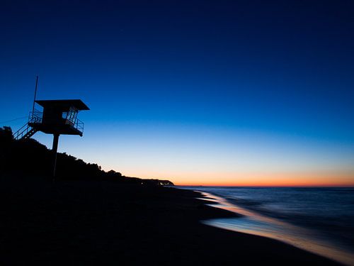 Zonsondergang op het strand II