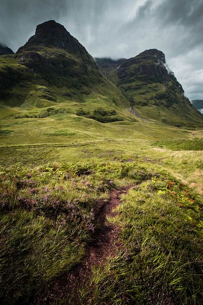 Drie gezusters van Glencoe van Ken Costers