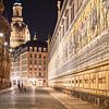 Dresden, Frauenkirche und Fürstenzug von Jenco van Zalk