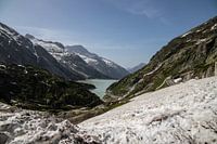 Grimselsee, Grimselpass. Die Schweiz