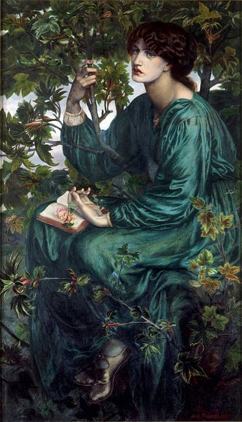 Dante Gabriel Rossetti. The Day Dream van 1000 Schilderijen
