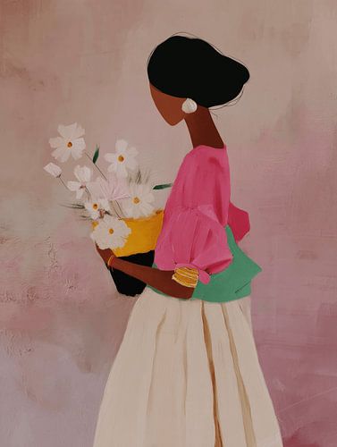 Das Blumenmädchen von Carla Van Iersel