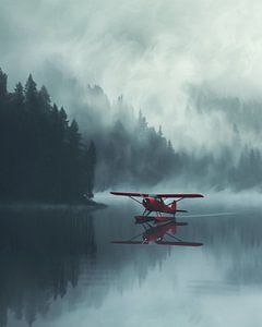 Nebel am Kanada-See