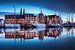 Museumshafen in der Altstadt von Lübeck von Voss Fine Art Fotografie