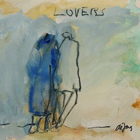 Lovers by Leo de Jong