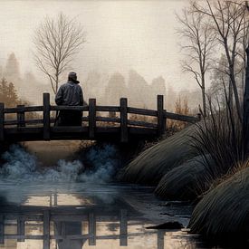 Between two shores by Claudia Rotermund