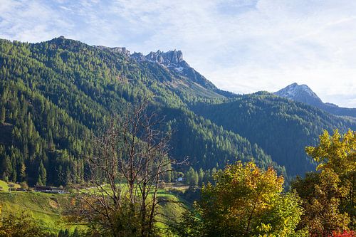 Autumn atmosphere in the Stubai Valley