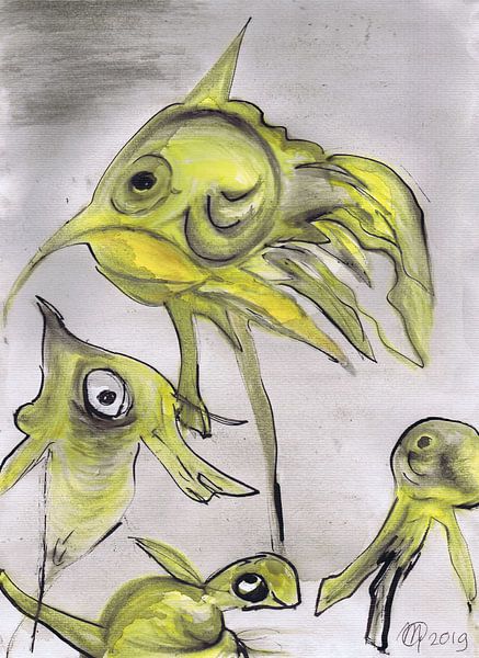 Pêche par Marjanne van der Linden