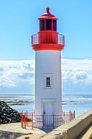 Vuurtoren in La cotinière, vissershaven op Oléron