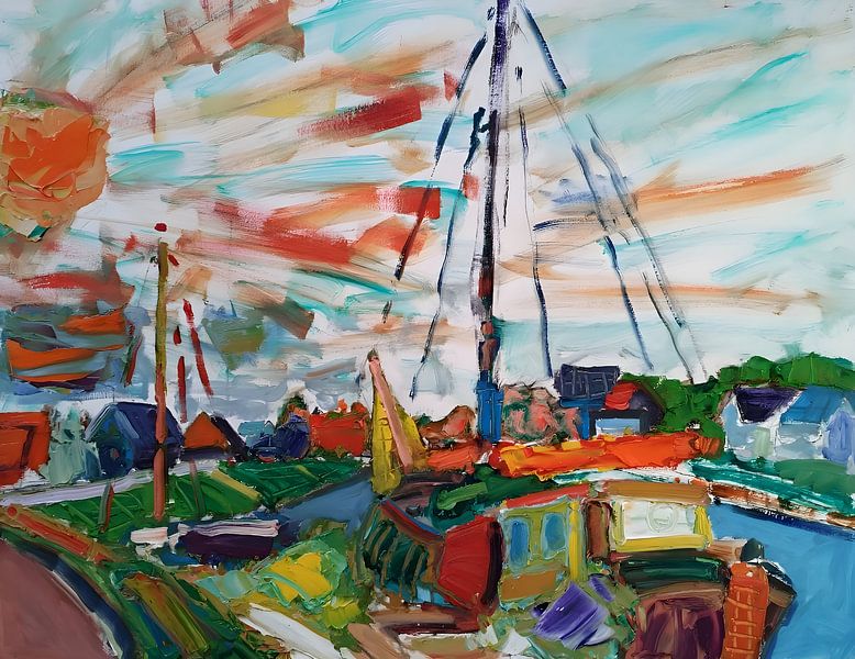 Alte Boote am Kolhorn von Simon Borst