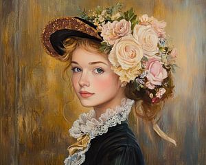 Portrait d'une jeune femme