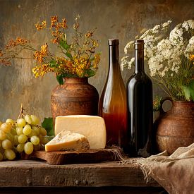 Toujours vivre avec un fromage sur Harry Hadders Design