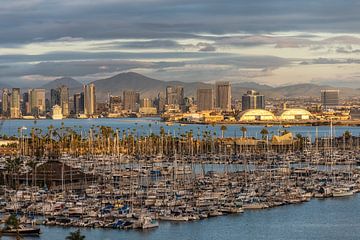 San Diego - Port et horizon sur Joseph S Giacalone Photography