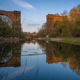 Viaduct Hympendahlbrücke, Dortmund, Duitsland van Alexander Ludwig