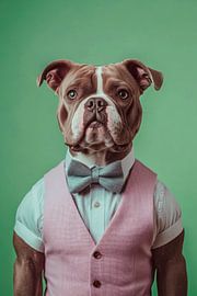 Alapaha Blue Blood Bulldog by Poster Art Shop