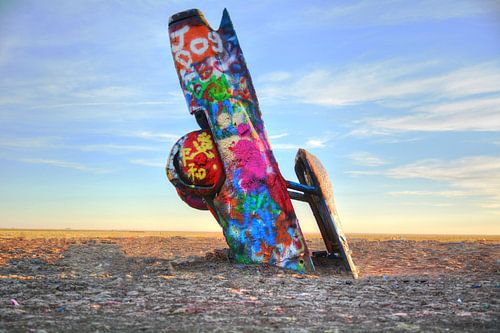 Auto in de grond von AJ Zuidema