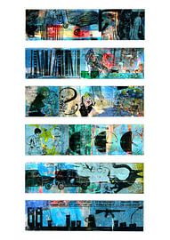 BLAU SIND DIE WORTE von db Waterman