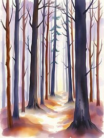 Sentier de la forêt enchantée