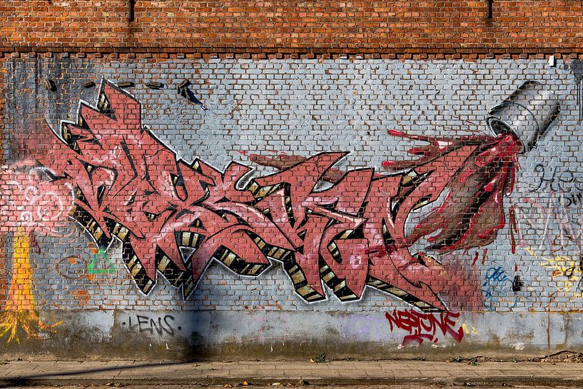 Graffiti #0009 van 2BHAPPY4EVER.com photography & digital art