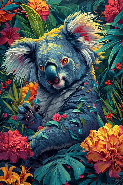 Koala im Dschungel von haroulita