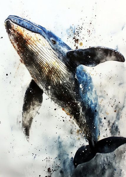 Oceaan leven walvis #walvis van JBJart Justyna Jaszke