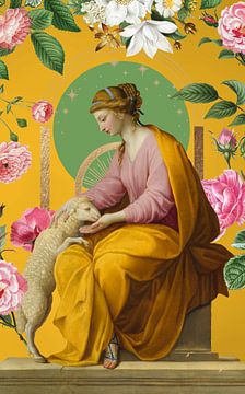 Meekness - a collage van Marja van den Hurk