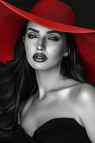 fantasy model woman glossy