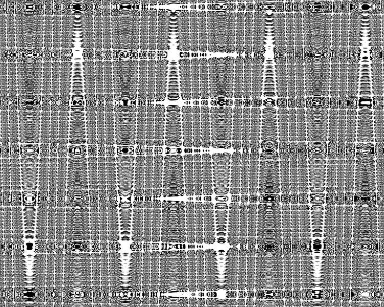 black and white abstract digital art 1 by Naomi van Mierlo