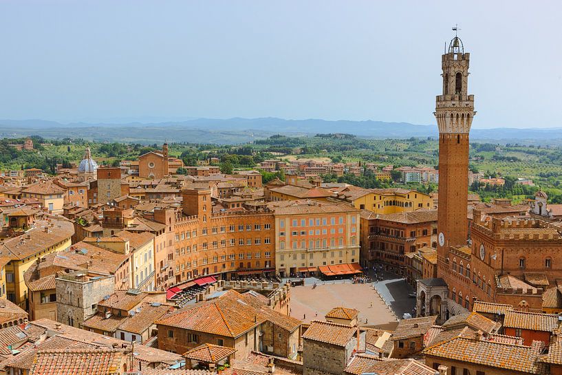 Siena, Toscane, Italië van Henk Meijer Photography